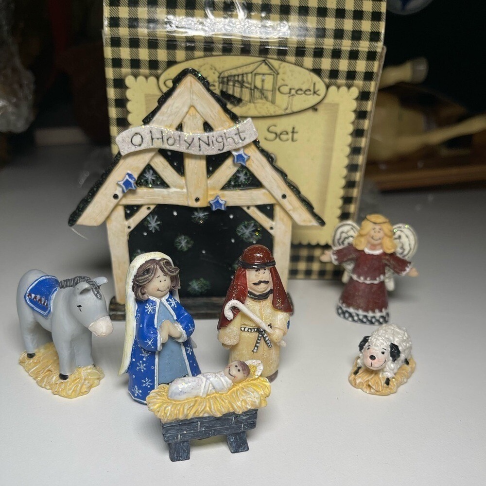 7 piece nativity set